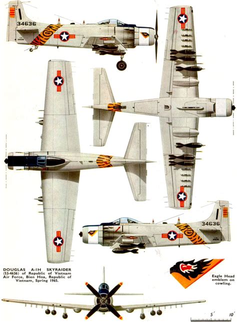 Skyraider Vietnam War Aircraft