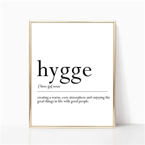 Hygge Definition Art Printable Hygge Definition Poster | Etsy in 2021 | Hygge, Definition art ...