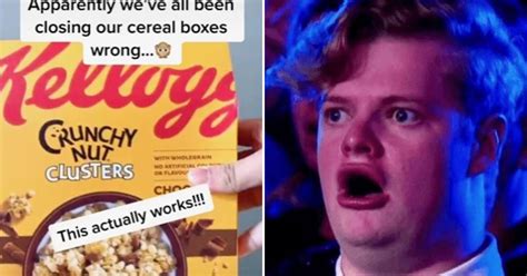 Viral Tiktok Shows Weve Been Sealing Our Cereal Box Wrong This Whole Time 9kitchen