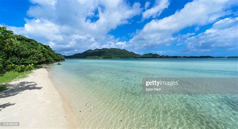Deserted Tropical Lagoon Beach Okinawa Japan Photo Getty Images