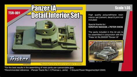 Panzer Ia Interior Preview By Brett Green Tristar 135