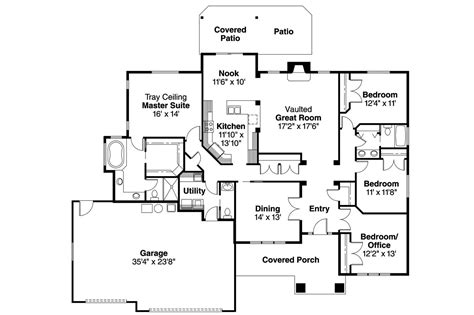 Craftsman House Plans Goldendale 30 540 Associated Designs