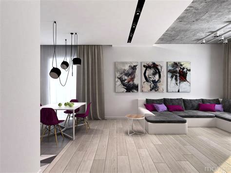 Luxury Apartment Design Arranged With Open Plan And Awesome Decorating