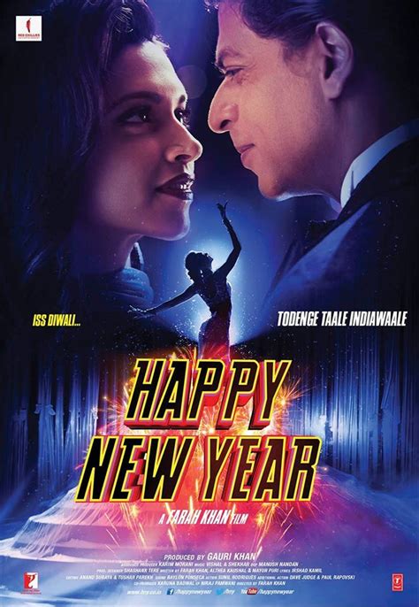 Shah Rukh Khan And Deepika Padukone Happy New Year Happy New Year Bollywood Happy