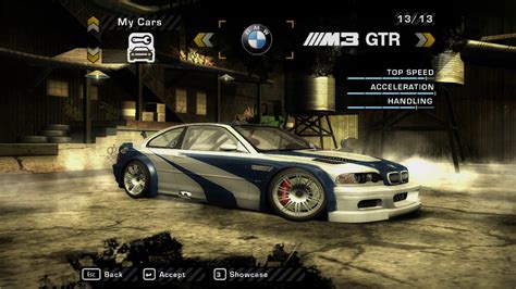 Need For Speed™ Most Wanted The Ultimate Fully Customizable Bmw M3 Gtr