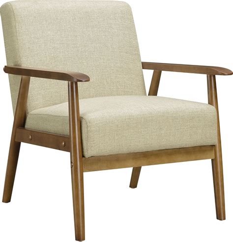 Soft Beige Mid Century Modern Accent Chair From Pulaski Coleman Furniture