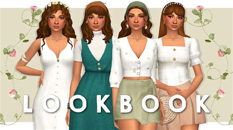 Pastel Lookbook Maxis Match Sims 4 Create A Sim Full Cc List Vrogue