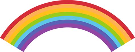 Rainbow Clip Art Rainbow Images Clipartix