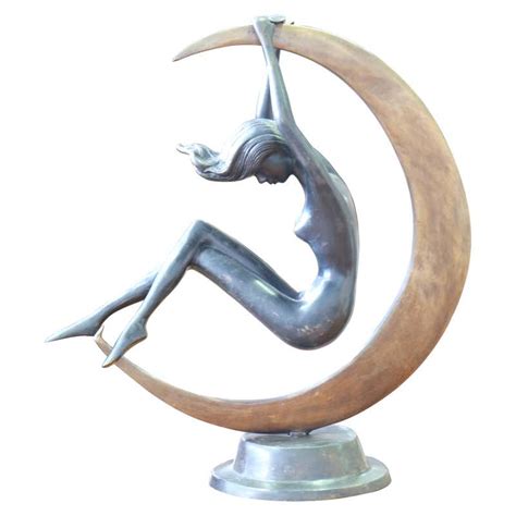 20th century art nouveau bronze nude female lounging sculpture for sale at 1stdibs