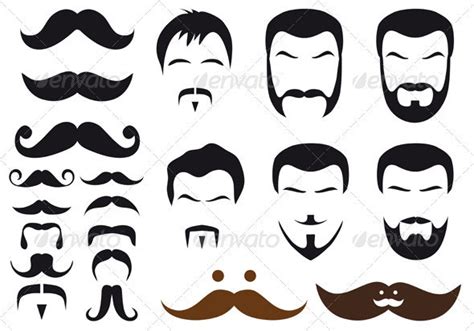 Mustache And Beard Styles By Amourfou Graphicriver
