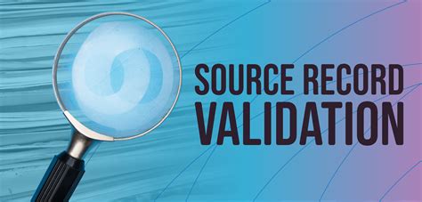Source Record Validation - SSP Innovations