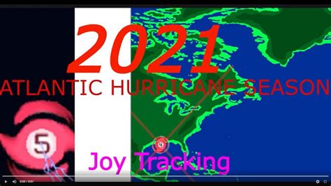 2021 Atlantic Hurricane Season Animation Youtube