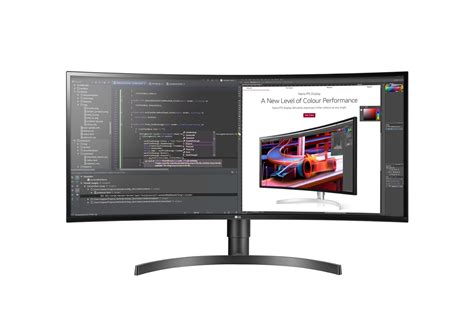 LG BL C B IPS QHD UltraWide Curved Monitor X With HDR Dynamic Action