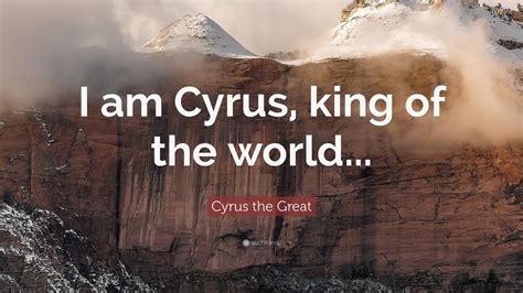 Because we respect your right to privacy, you can choose not to allow some types of cookies. TOP 10 Cyrus the Great Quotes - YouTube