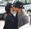 Lewis Hamilton puckers up for kiss with singer Janelle Monáe at Paris ...