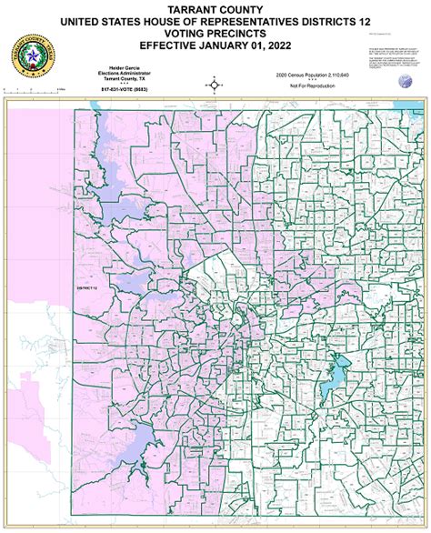 Tarrant County Precinct Maps Maps