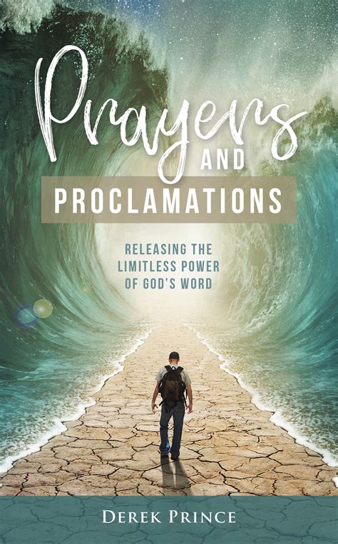 Prayers And Proclamations Book Derek Prince Ministries Uk