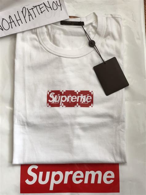 Supreme X Louis Vuitton Box Logo Tee Rsupremeclothing