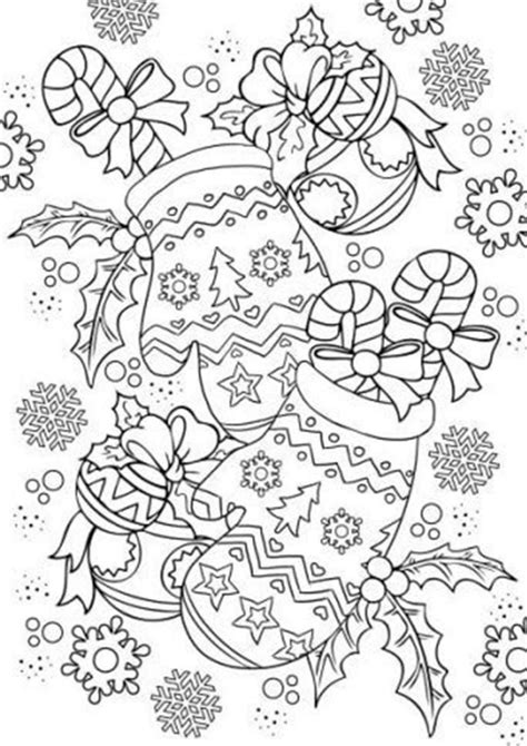 Free Easy To Print Adult Christmas Coloring Pages Tulamama