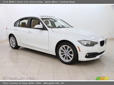 Alpine White - 2016 BMW 3 Series 320i xDrive Sedan ...