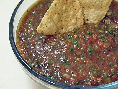 I do plan to tackle a recipe for fresh salsa one day when i am looking to use up all the tomatoes in my garden. Homemade Salsa from Canned Tomatoes - Amanda's Cookin'