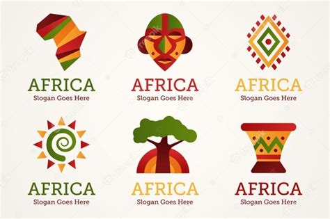 Premium Vector African Logo Templates Pack