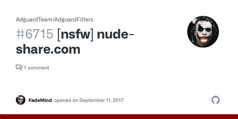 Nsfw Nude Share Issue Adguardteam Adguardfilters Github