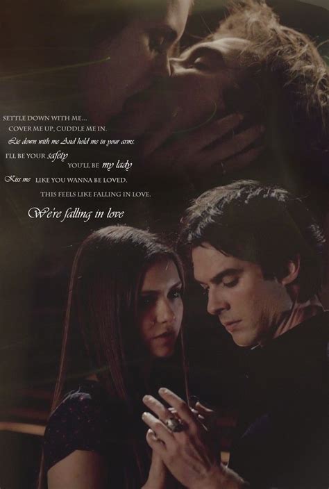 The vampire diaries has five series containing the following: Delena forever! | Vampire diaries quotes, Delena, Vampire ...