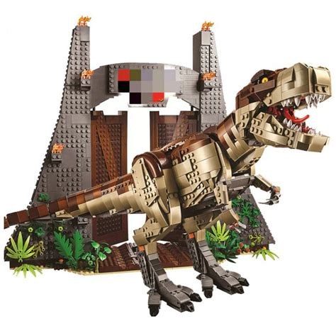Jurassic World Jurassic Park T Rex Rampage Lego 75936 Analog Building Kit