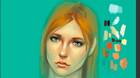 Speed Painting Portrait 4 Youtube