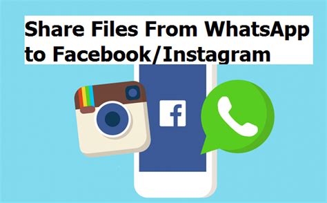 In the case of any issues or queries, feel free to ask in the comment section. How To Share a file from WhatsApp to Facebook / Instagram
