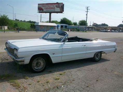 Buy Used 1964 Impala Super Sport Convertible 327 4spd In Tulsa