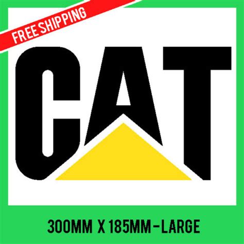 Caterpillar Sticker Cat Decal Large Machinery Truck 4wd 4x4 Sticker