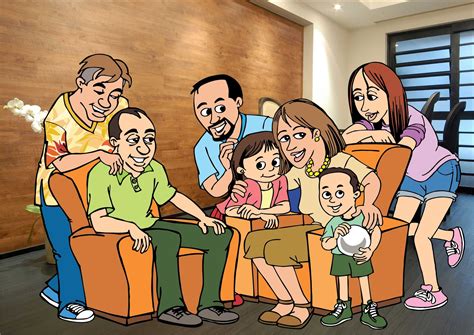 Ilustração de homem e mulher, família dos desenhos animados, pais, amor, criança png. Traço Original: Desenho família 1