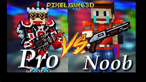 Pro Vs Noob Pixel Gun 3d Youtube