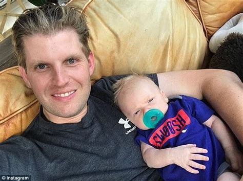 Eric Trump Shares Picture Of Son In A Tabasco Onesie Daily Mail Online