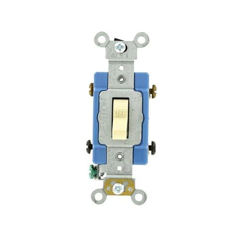 Leviton 15 Amp Industrial Grade Heavy Duty Double Pole Toggle Switch