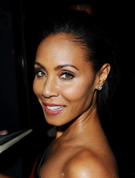 Embrace your journey unapologetically and dress your scars in gold✨. Jada Pinkett Smith Arrives At Haute Living Magazine Hosts ...