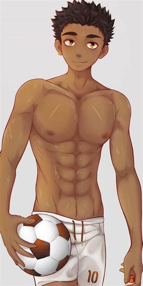 Rule 34 Abs Black Hair Black Skin Camp Buddy Kieran Moreno Lingmengfu Mikkoukun Pecs Shirtless