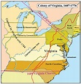 Colony of Virginia - 1607-1776