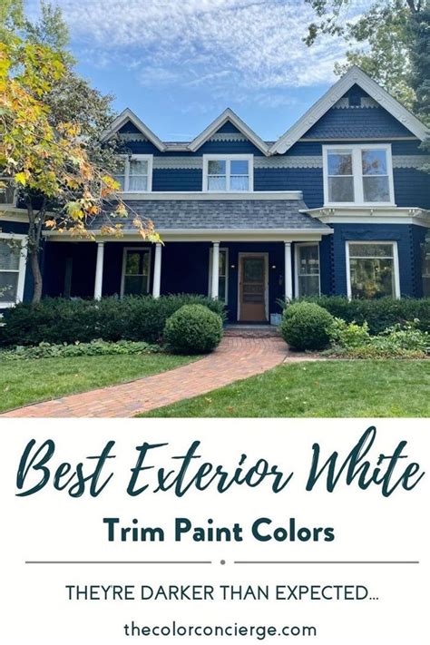 Best Exterior White Trim Colors And How To Pick Them Painting Trim