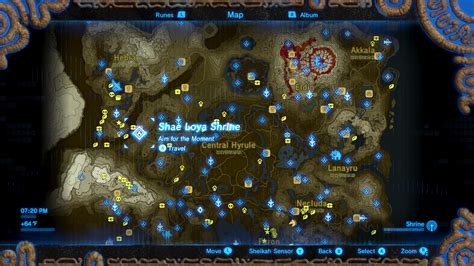 Zelda Breath Of The Wild Guide Shae Loya Shrine Location Treasure