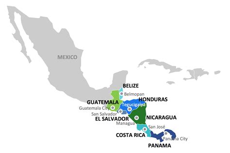 Geo Map Of Americas