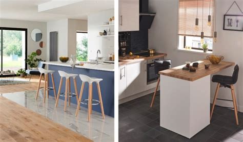 Associez caisson de cuisine, casserolier, armoires pour four et meuble haut de. Plans snack Castorama : la table de cuisine pour toutes ...