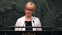Margot Wallström, la très peu diplomatique voix de la Suède