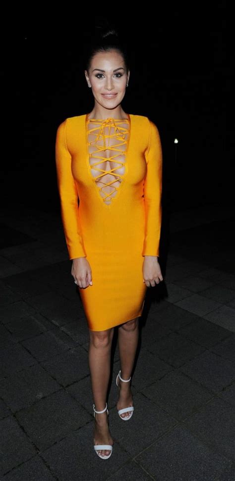 Chloe Goodman Looking Great While Going Out In London In A Sexy Yellow