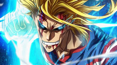 All Might Wallpapers Top Free All Might Backgrounds Wallpaperaccess
