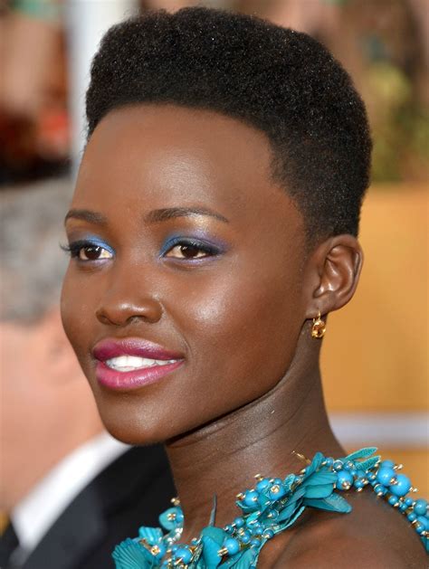 Lupita Nyongo Has Worn Every Color Of The Rainbow In Her Makeup Glamour