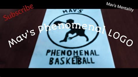 Mavs Phenomenal Basketball Logo Drawing Vlog 5 Youtube