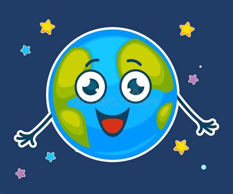 Earth Smiling Stock Illustrations 5271 Earth Smiling Stock